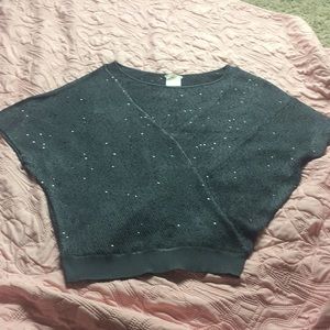 Matty M dress blouse with sequins L